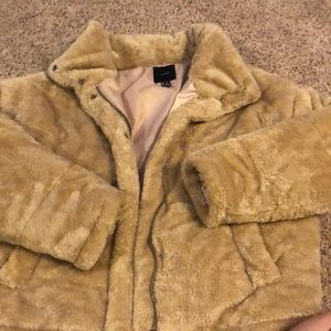 Bougie brown puffer coat. Forever 21 size L